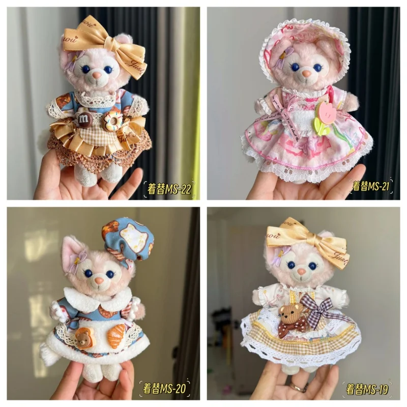 

Новый брелок Disney Linabell, милая мини-одежда для брелка «сделай сам», плюшевые игрушки, нарядная одежда, куклы, красивая юбка, игрушка, подарок для девочки