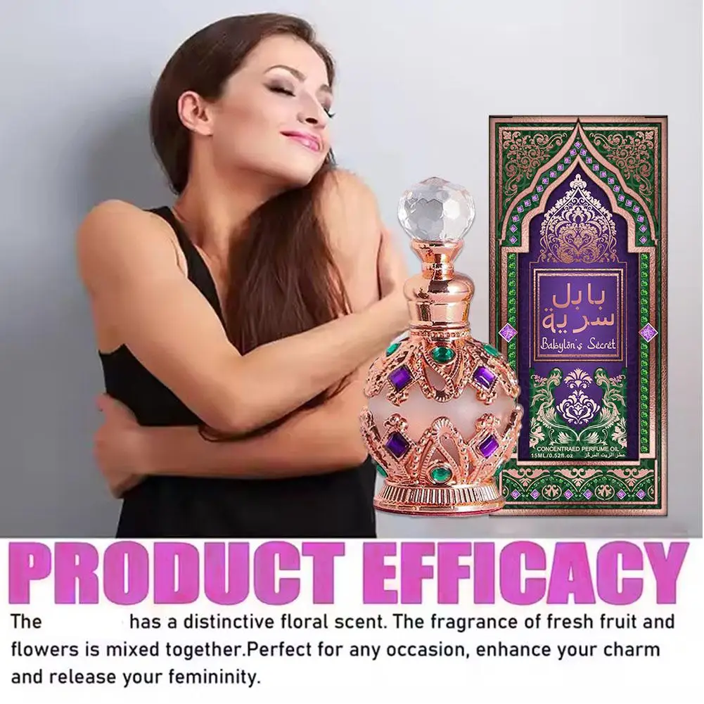 Arabian Perfumes For Women 15ml Vintage Arabian Perfume Dating Perfume Women Long Lasting Light Fragrances Pheromone Light Scent