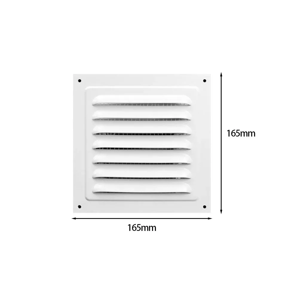 메쉬 통풍구가 있는 금속 통풍구 커버, 사각형 바닥, 환기 루버 그릴 커버, 욕실, 가정 사무실, 주방