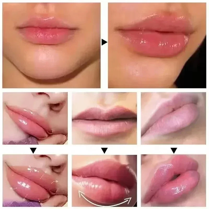 Instant Volumising Lip Plumper Oil Lip Enhancer Lip Gloss Plumping Serum Moisturizing Anti-Wrinkle Lipstick Sexy Lip Care Makeup