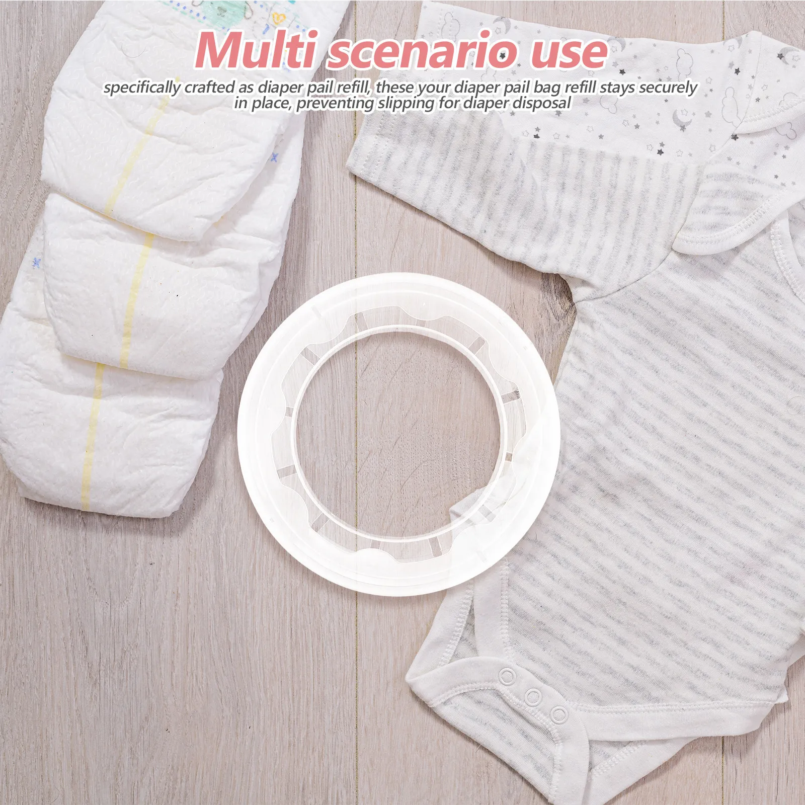 Diaper Pail Odor - 4Pcs Diaper Pail Refill Rings Strong