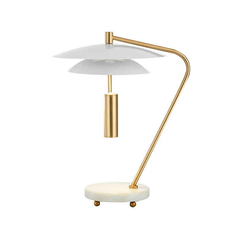 Light luxury creative desk lamp living room bedroom bedside lamp designer Nordic simple model