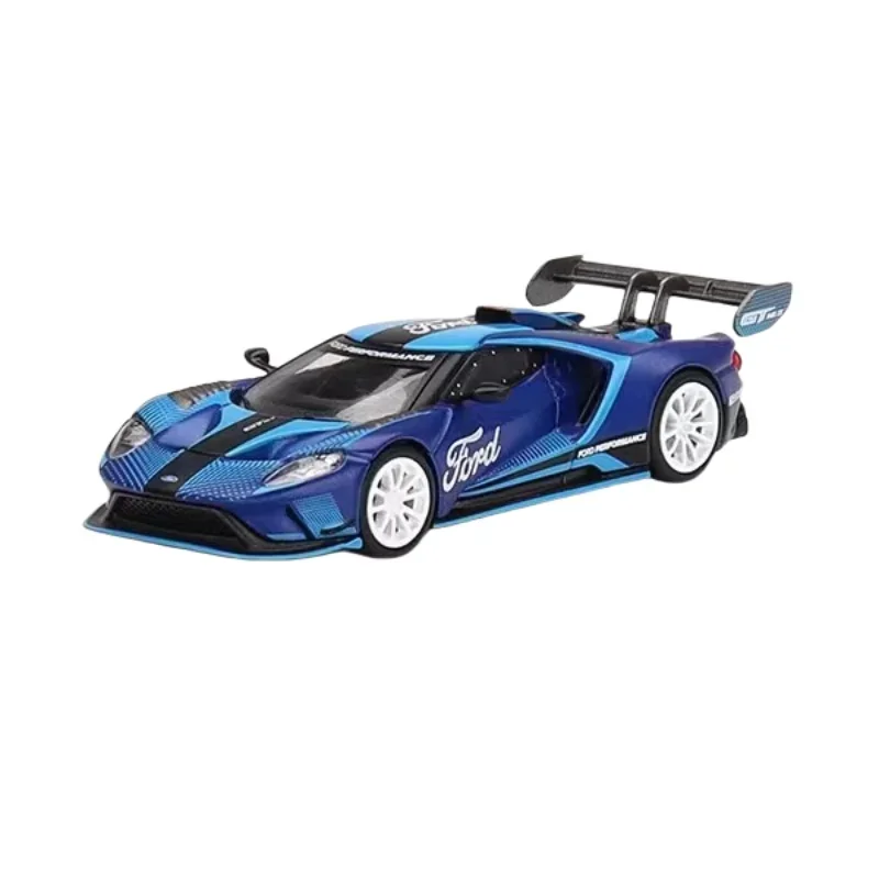 Microscale 1:64 Ford GT MK II Performance Alloy car model Boys Toy Collection Decorative display pieces for children's gifts.