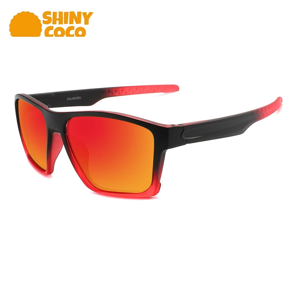 

ShinyCoCo Luxury Brand Square Cycling Goggles Sports Running Sun Protection Sunglasses Fishing Polarized Sun glasses Women Men