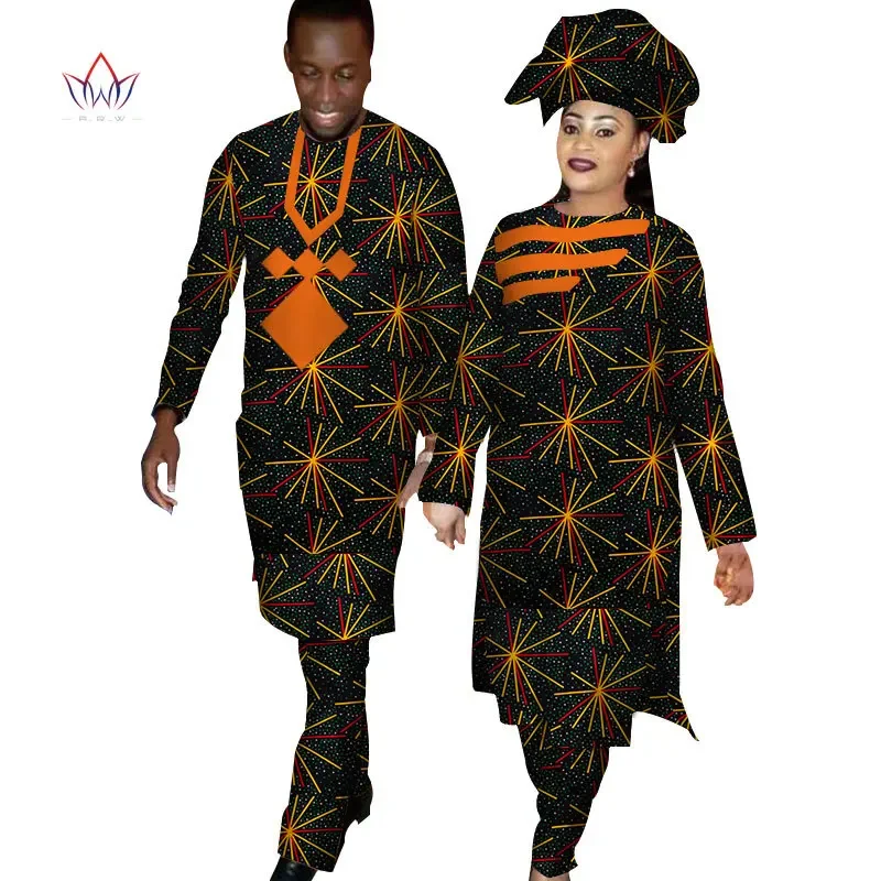 African cotton batik printing couples' trousers and robe sets aliexpress supplies wholesale fabrics and sews Tulle fabrics