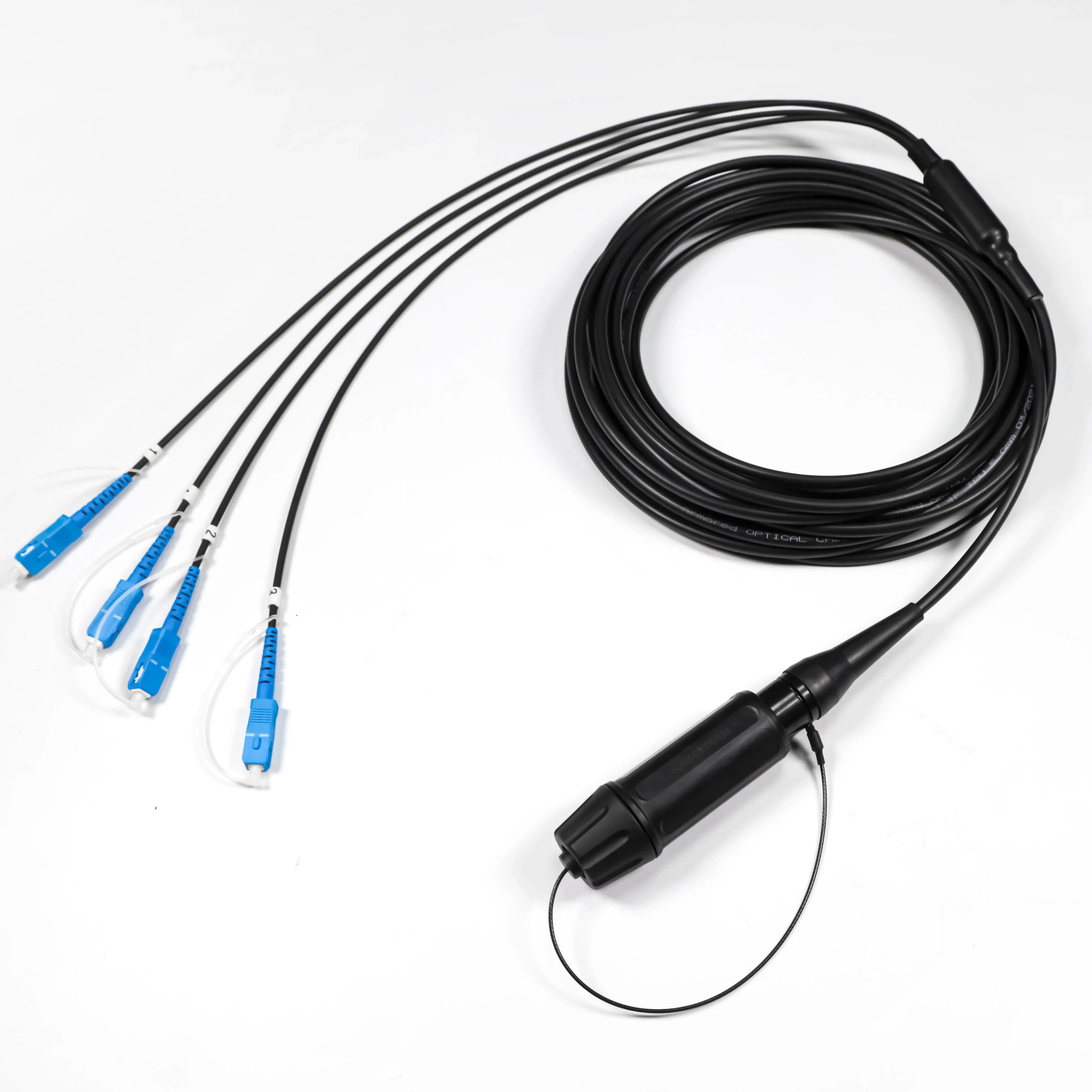 

Expanded beam technology Rugged field deployable fiber optic connector Hermaphroditic interconnection 2/4/6/8/10 cores