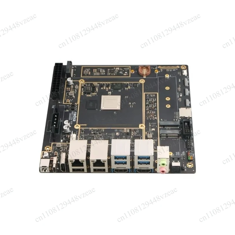 5 Itx+, Rk3588 8-core Cpu, Ini-itx Otherboard, Lpddr5 Ra, 8k And Dual .2 Connector