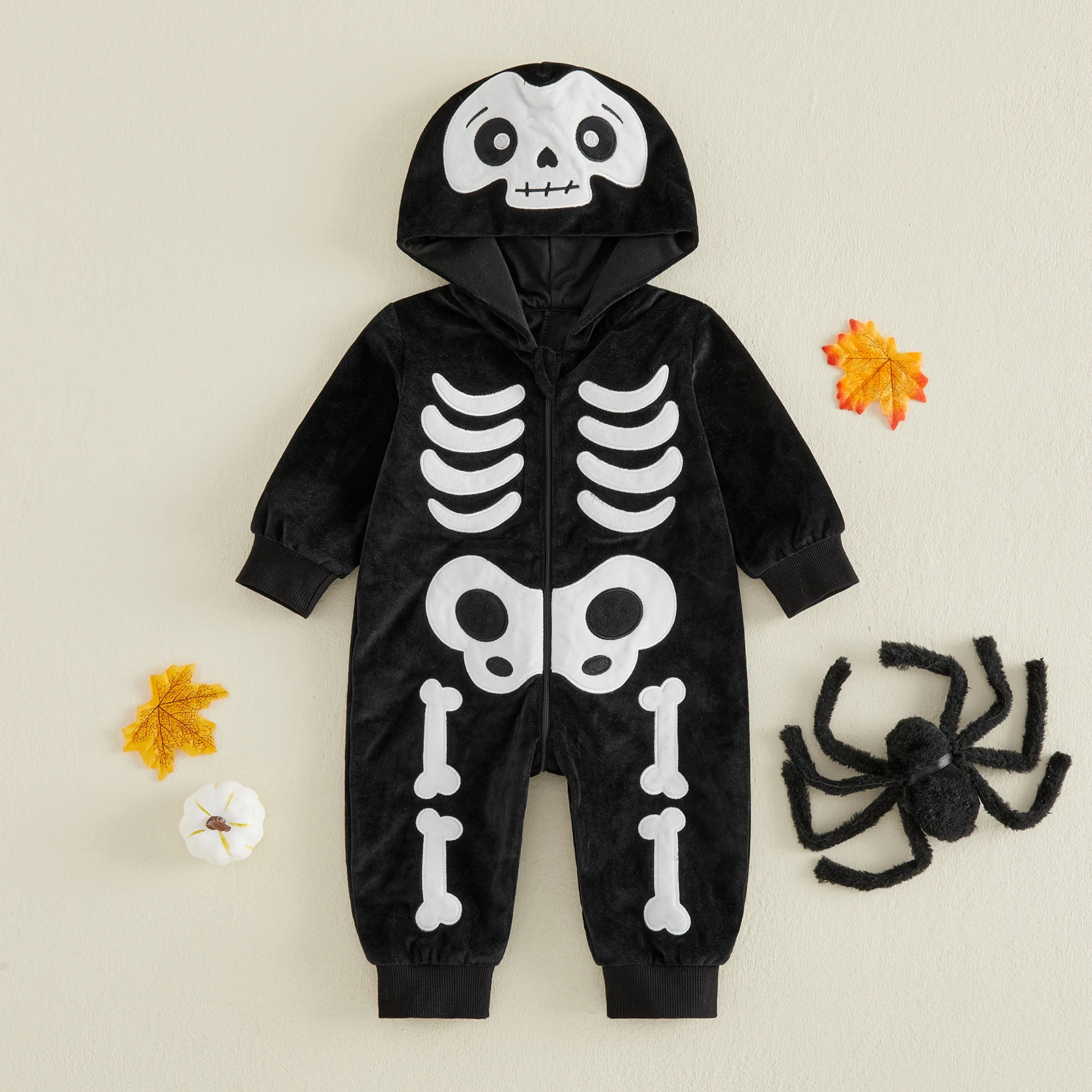 Mono con capucha para bebé rec - Baby Clothing Zip reseña y precio