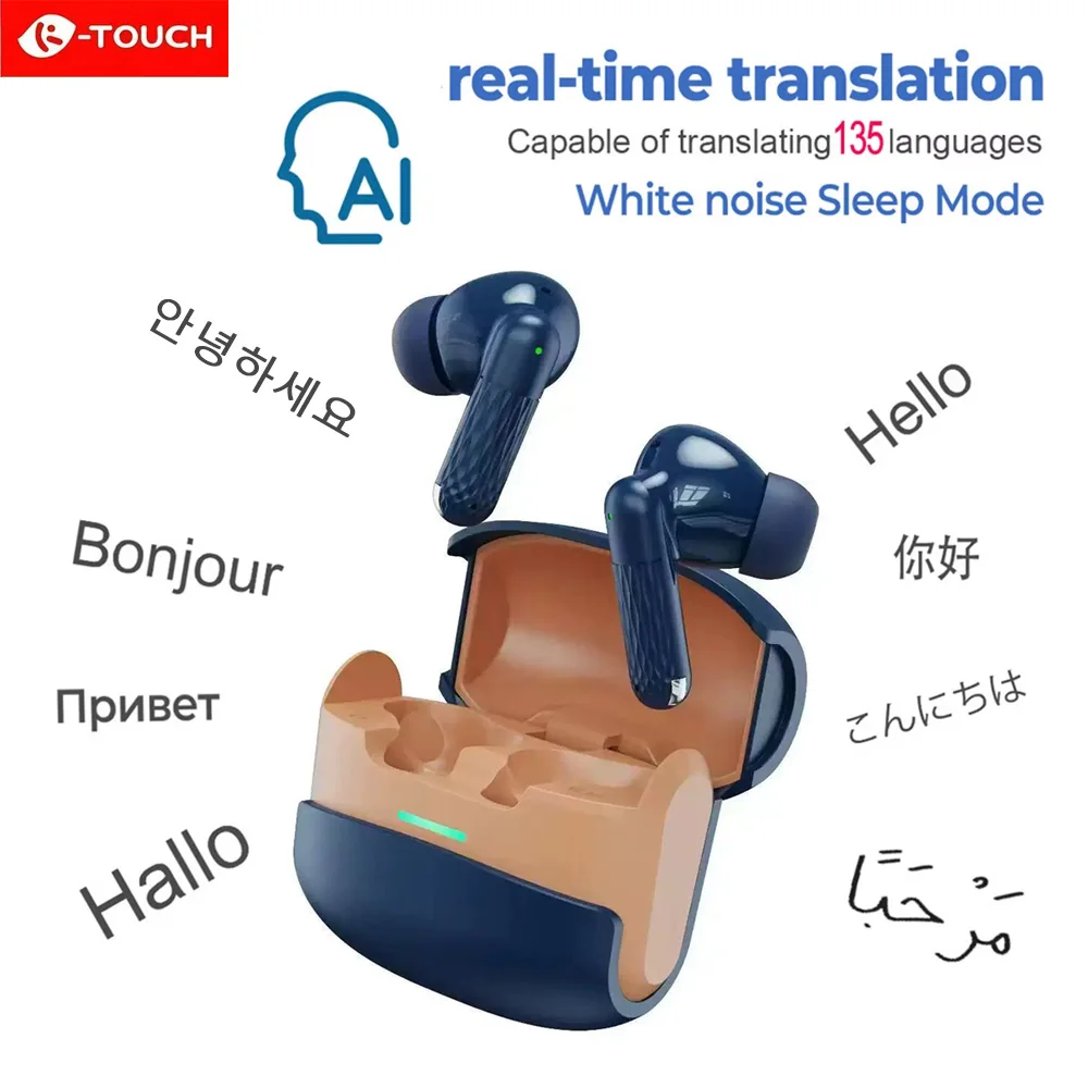 TWS Bluetooth Headphones In-ear Noise-cancelling Ultra-long Battery Life And High-capacity Wireless Bluetooth Headphones 2025