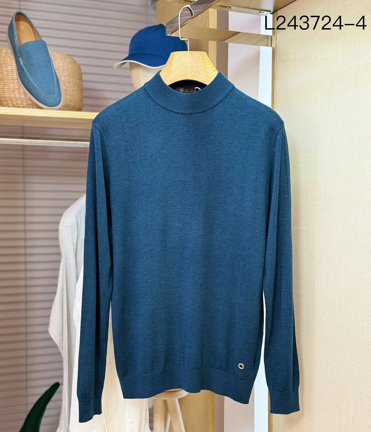 

BILLIONAIRE BLKA CPTG Sweater Cashmere men's 2025 new warm knitting Round neck Long sleeves fashion high quality big size M-4XL