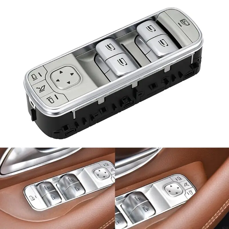 M76E 1679054501 Autofenster-Steuerpad, passend für W167 2019–2021, Fahrertür-Layout – Detail 5