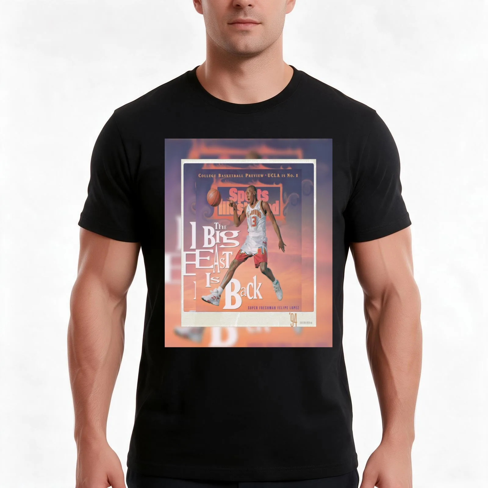 Felipe Lopez Retro Tee T-Shirt Summer Casual Cotton Tee Unisex Men Women
