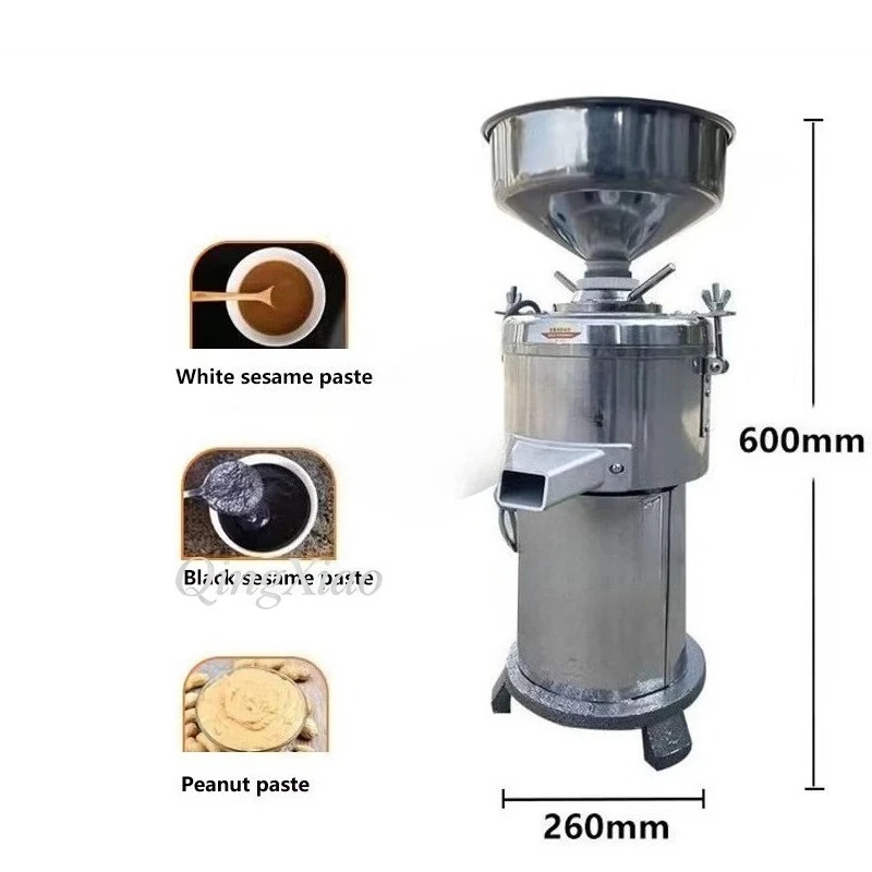 High Quality Sesame Butter Making Machine Industrial Sesame Grinder For Sweet Sesame Paste Food Mass Production Processing