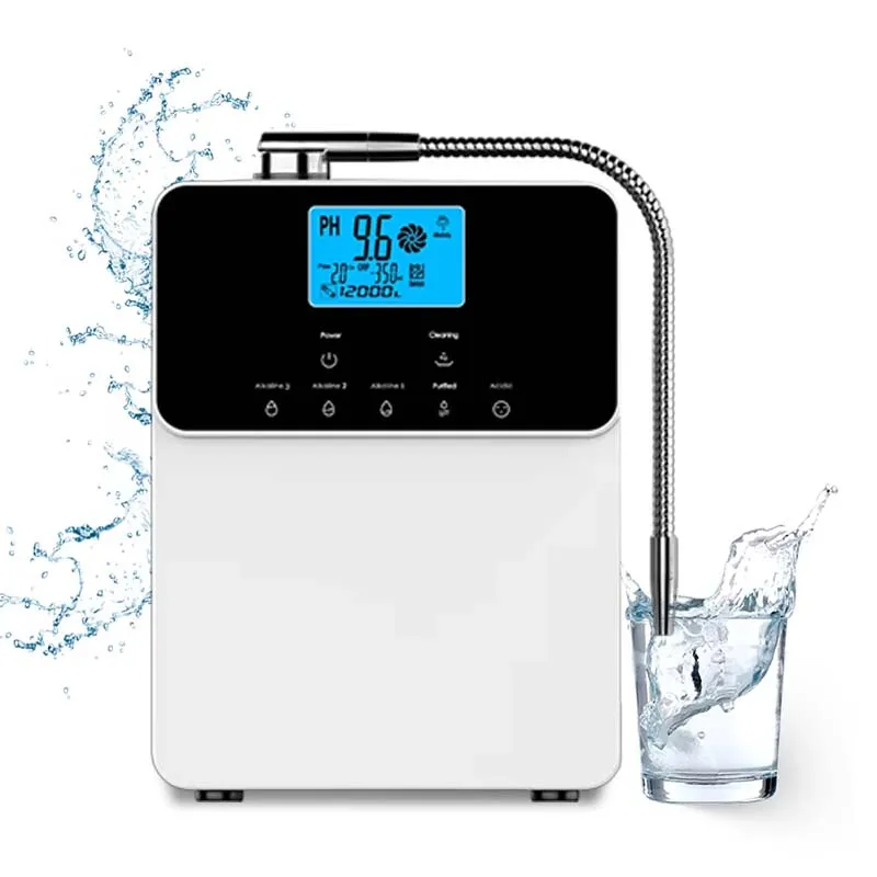 

5/7/11 Plates Platinum Coating Alkaline Water Ionizer Machine Household PH 2.8~11 Alkaline Acid and alkaline Water Ionizer