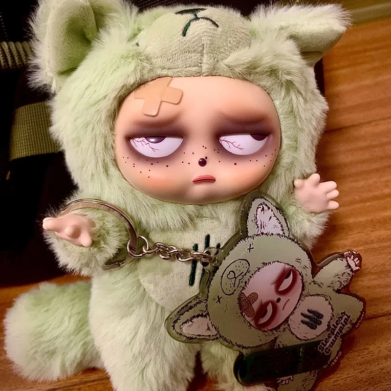 

New Grumpipi Insomnia Rampage Baby Plush Series Blind Box Pendant In Stock Birthday Gift For Girl Mysterious Box Toy