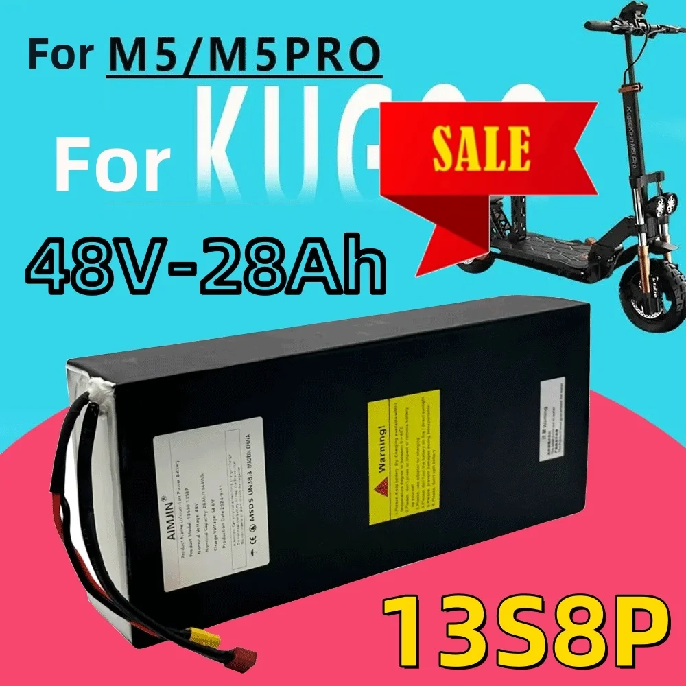 🎈For Kugoo M5/M5Pro/MaxSpeed 13S8P 48V 28000mAh Folding Electric Scooter Battery Pack 🎈