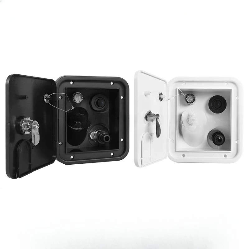 

RV modification kit Multifunctional gravity water filling port Quick connection in and out of water towing