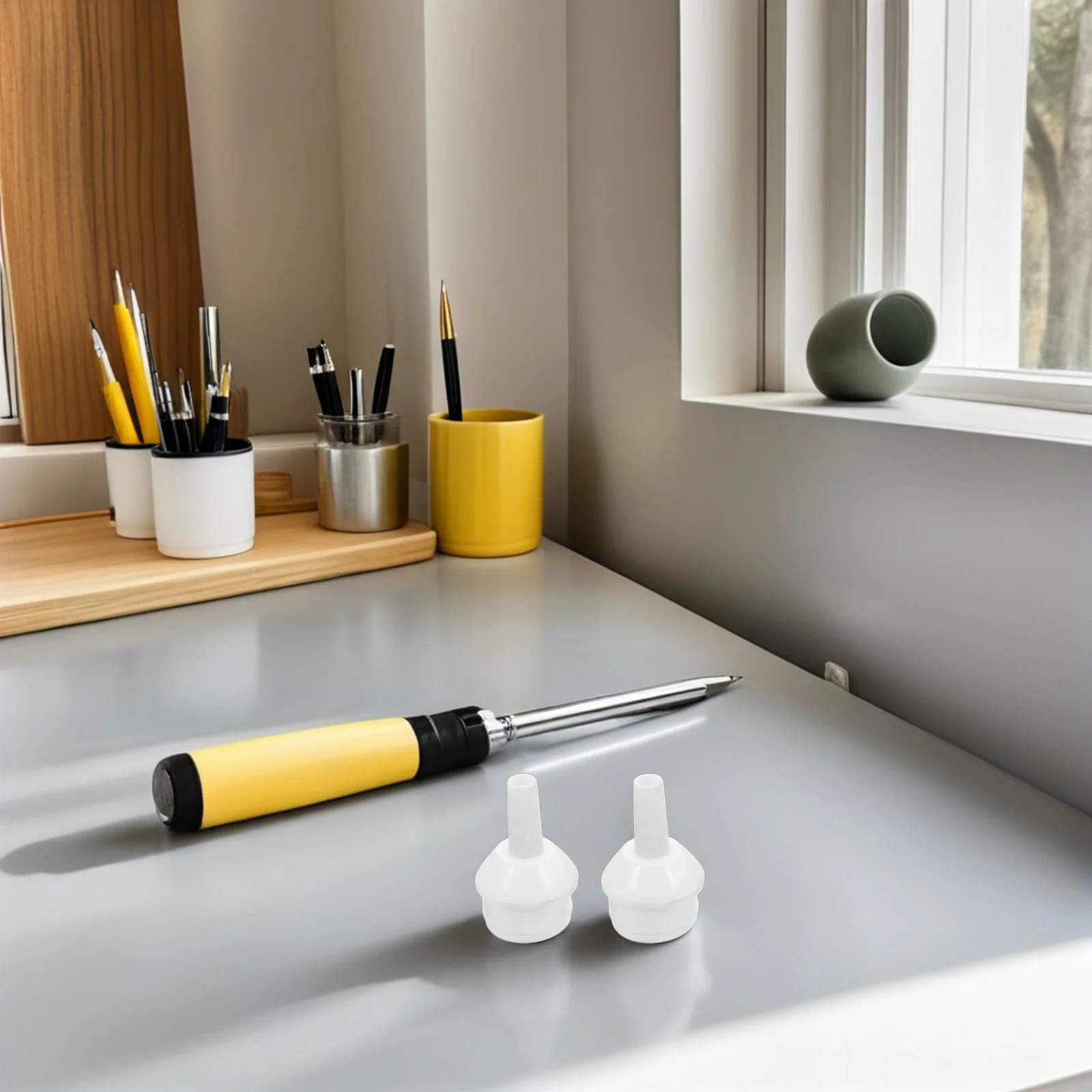 

10Pcs Compact Soldering Tool Nozzle High Vacuum Desoldering Head Tip Efficient Suction Durable Low Maintenance