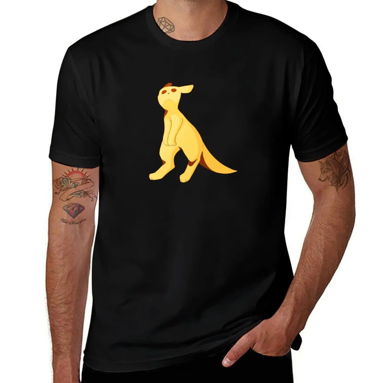Футболка The Monk Slugcat Rain World, легкая спортивная базовая футболка