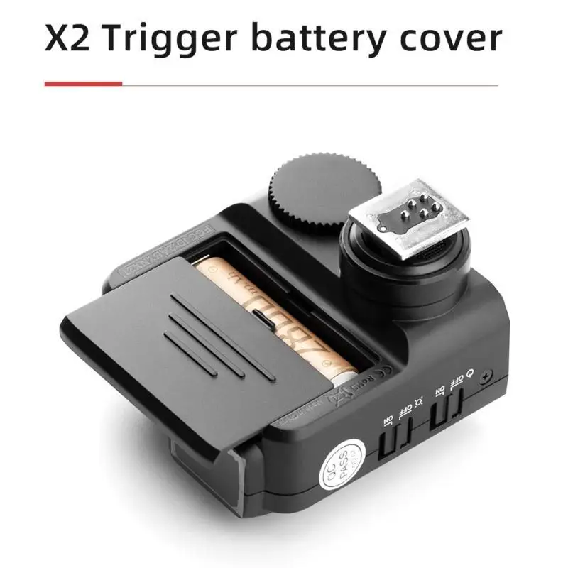 652F Battery Door Lid Cap For X2T/CTR16/XPro Flash Receiver Triggers Transmitter