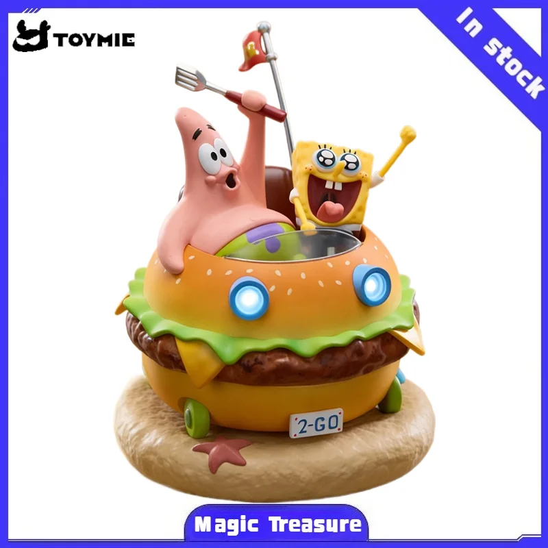 【MT】TOYMIE Ночник-фигурка с магнитной левитацией: Губка Боб Квадратные штаны, Патрик Стар, Краб Крабс (Аниме)