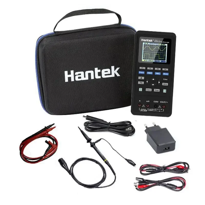 Hantek 2C42 2C72 2D42 2D72 Digital Multimeter tester Handheld Oscilloscope Usb Waveform Generator 3in1 Osciloscope Portable