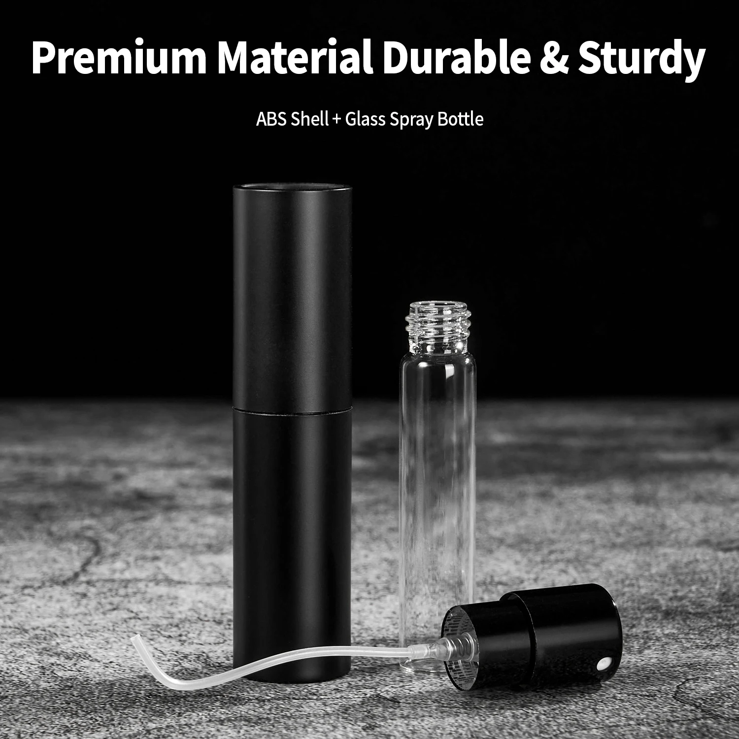 OANKR 9.5ml Coffee Bean Spray Bottle Espresso Spray Bottle Portable Small Refillable Sprayer For Reducing Coffee Power Static