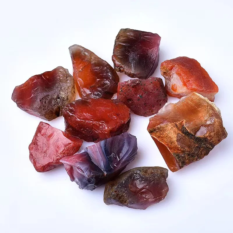 Natural Real Crystal Stone Skomy Quartz Spodumene Agate Stone Energy Healing Mineral Specimen Collection Gifts Home Decor Stone