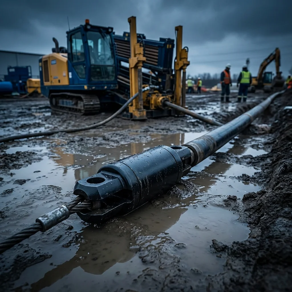Industrial Pulling Swivel Heavy Load Cable Swivel For Pipeline Pulling And Utility Installation