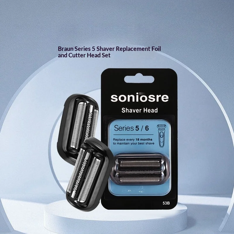 

Replacement Shaving Head, 53B 52B 52S 73S Electric Replacement Shaver Head Accessories For Braun Series 5/6 Shaving Razor Head
