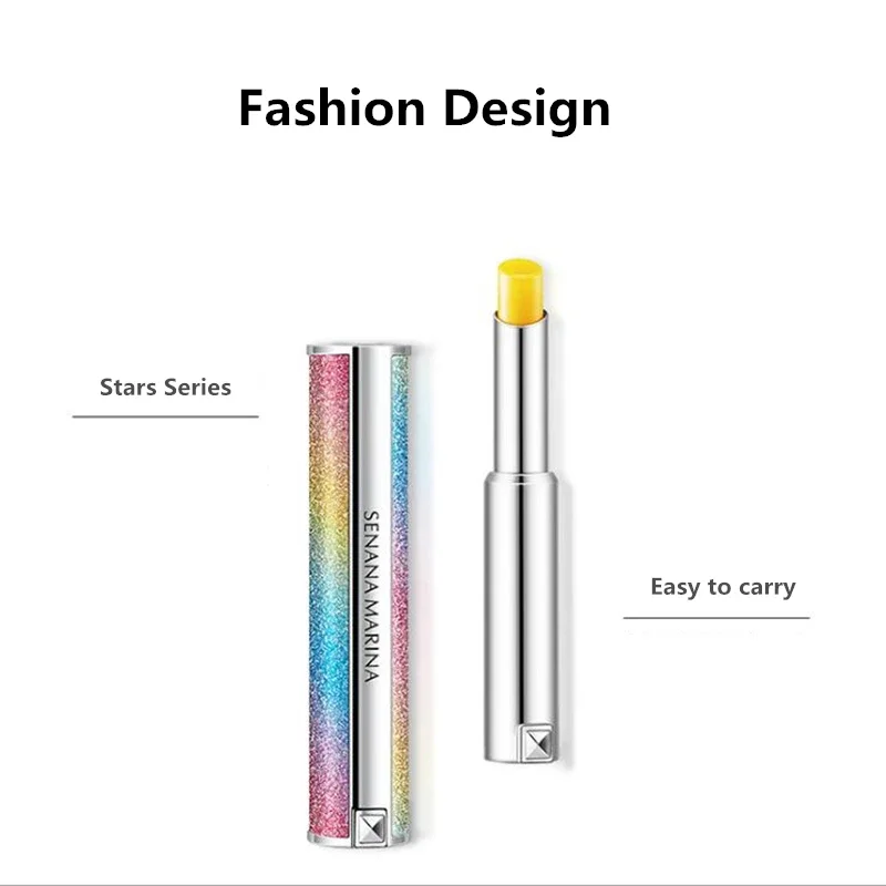 Starry Sky Discoloration Lipstick Moisturizing Nourishing Lip Balm Long-lasting  Improve Peel Lip Care Make Up Cosmetic