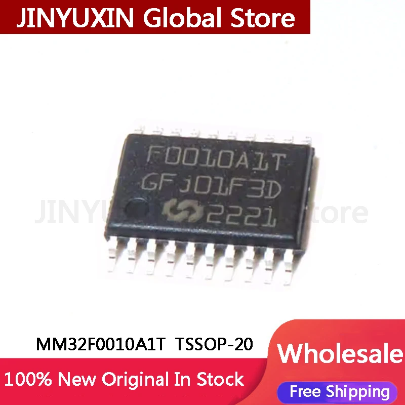 10-100Pcs MM32F0010A1T F0010A1T TSSOP-20 IC Chip In Stock Wholesale