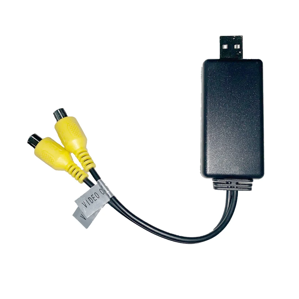 Usb-schnittstelle Zu RCA Video Out Adapter Verbinden Kopfstütze Monitor für Android System Auto Radio Multimedia Player Video AV Ausgang