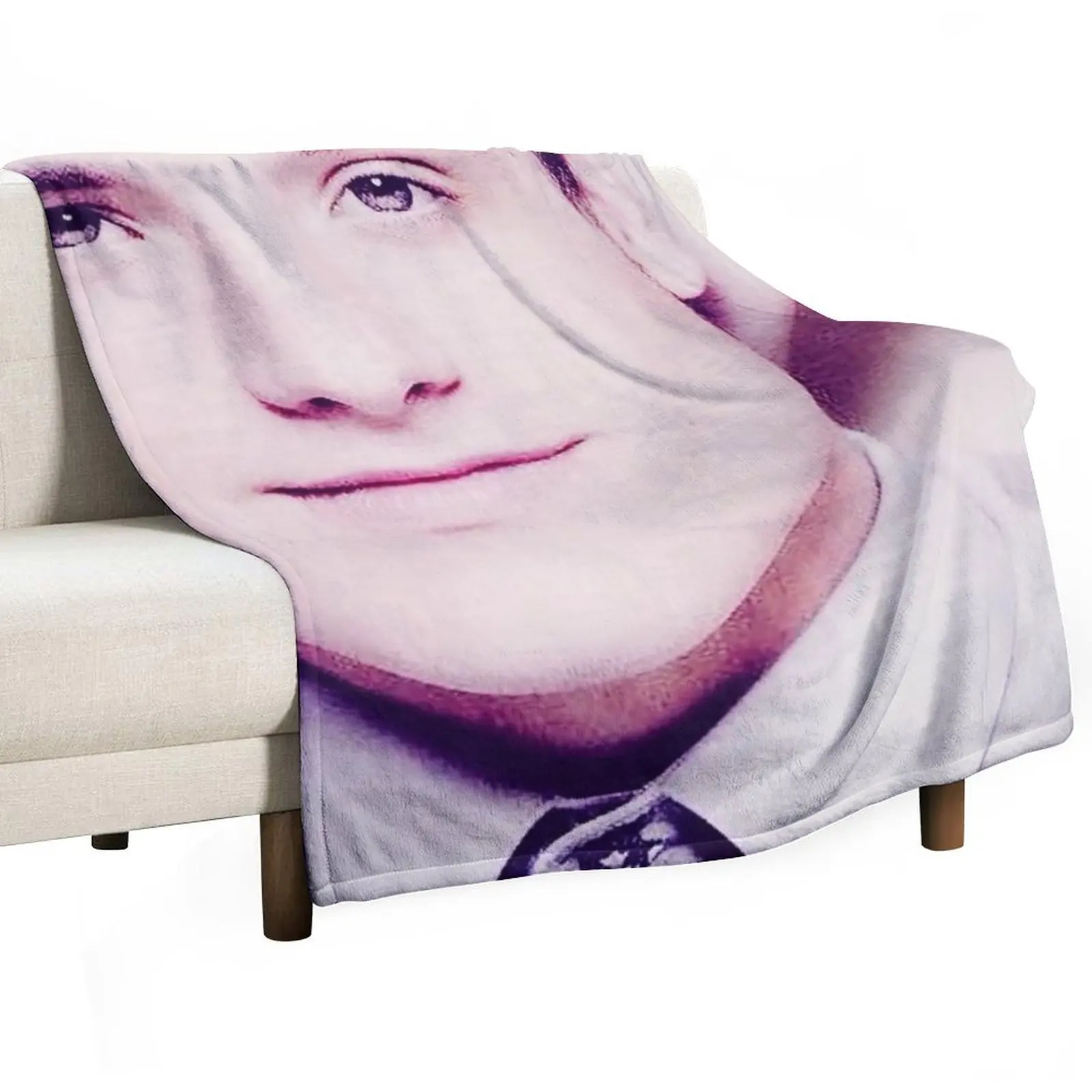 Josh Hutcherson Whistle meme Throw Blanket Designers Loose Blankets