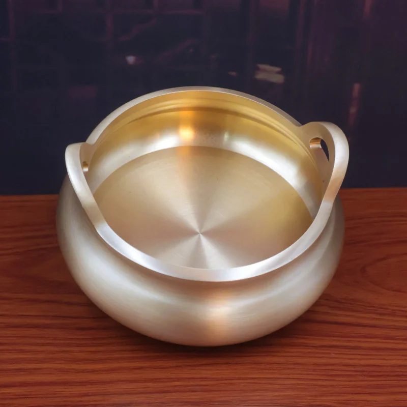 Brass Incense Burner for Home Use, Large Xuande Incense Burner, Incense Holder, Indoor Buddha Offering Incense Burner, Sandalwoo