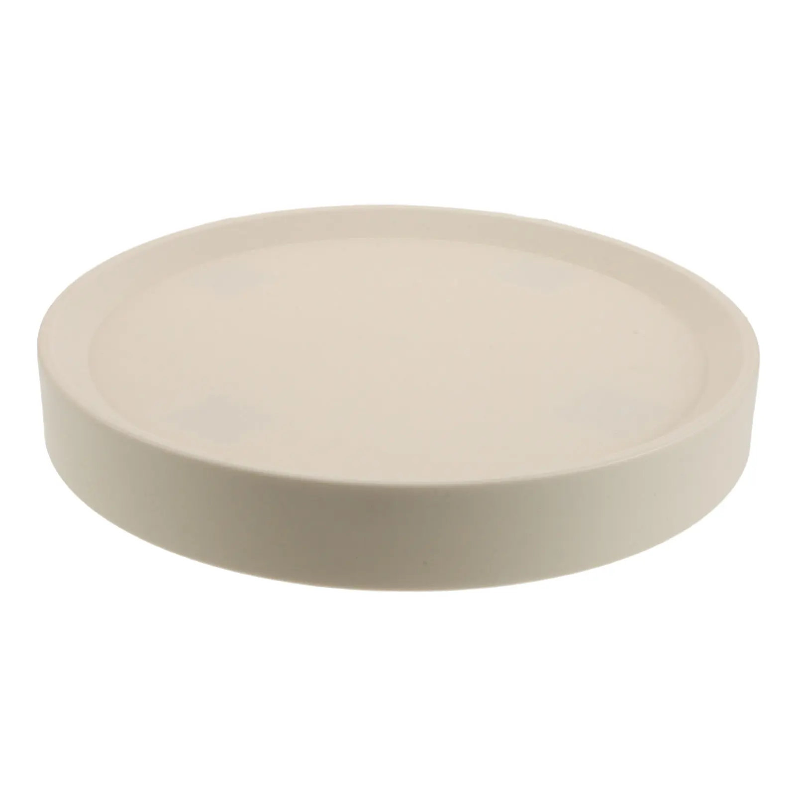 Round Flower Pot Tray Leakproof Plastic Rolling Plant Saucer Indoor Outdoor Patio Planter Base Hidden Wheels Plant Caddy