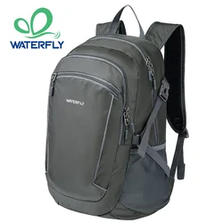 WATERFLY 28L Foldable Hiking Backpack Lightweight Packable Rucksack Trekking Folding for Sport Outdoor Travel Camping Men Women