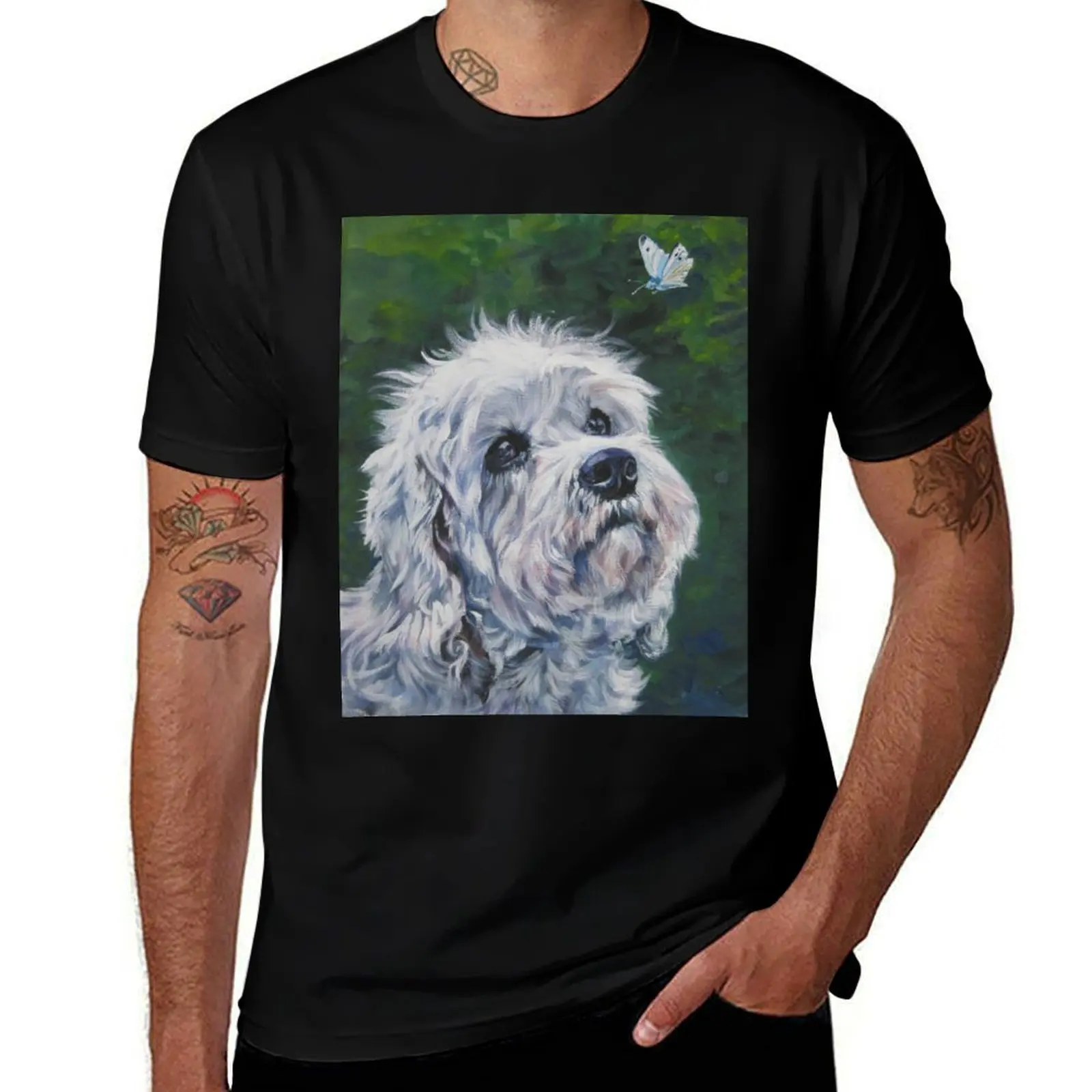 

Dandie Terrier Dinmont T-Shirt Sweat Resistant Workout Tee Shirt