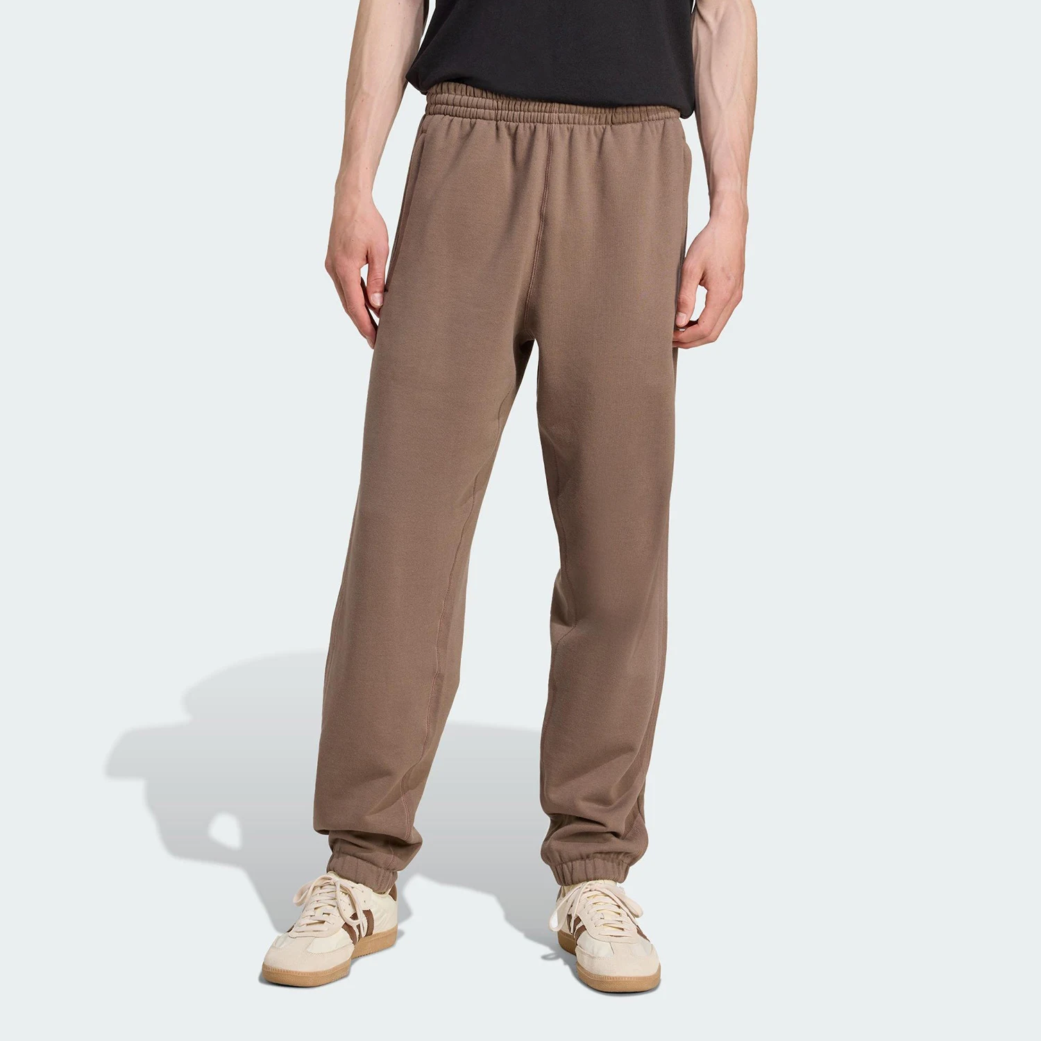 

Adidas Authentic Three Leaves Men's Casual Sports Knitted Cuffed Pants JW1048