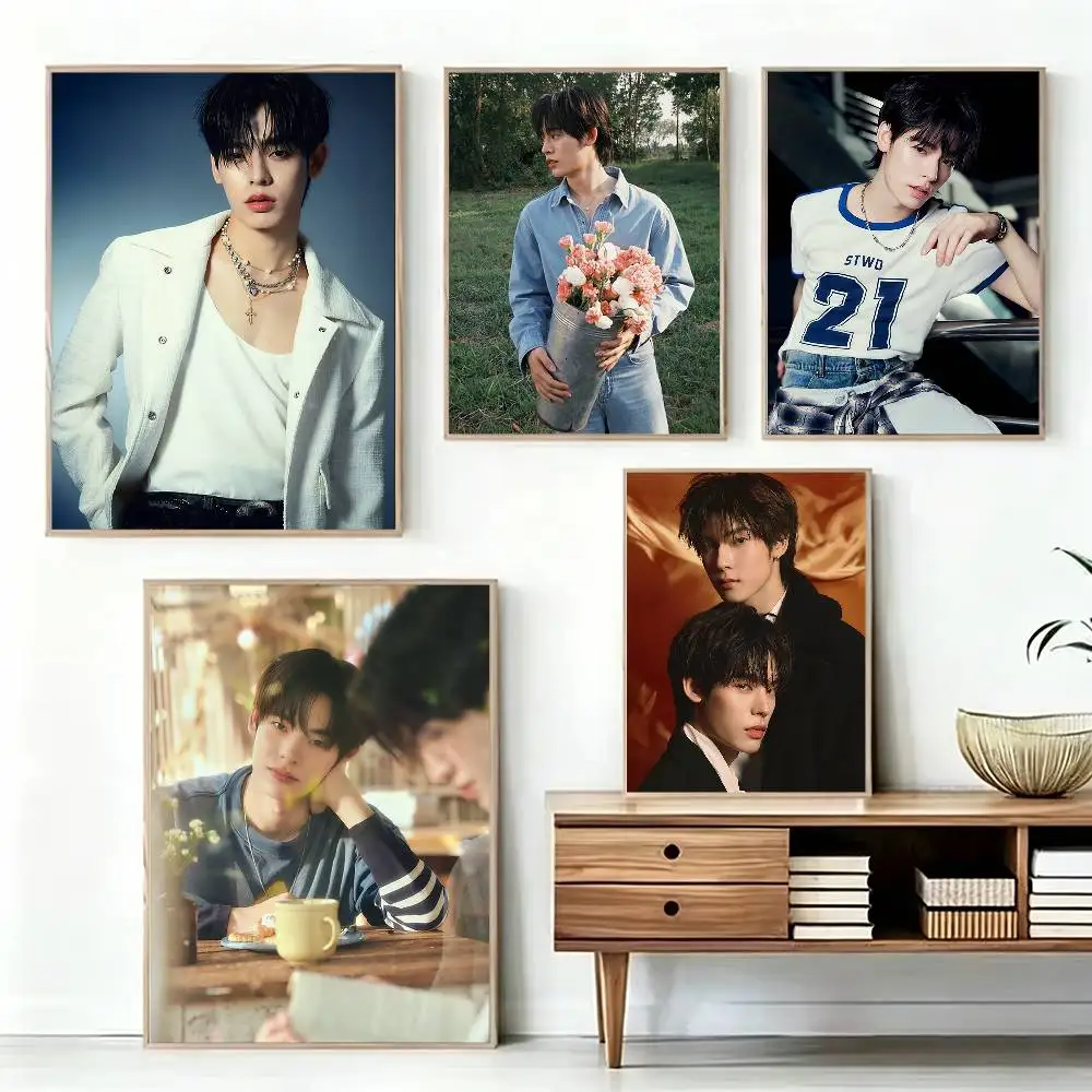 

Qin P-Por Suppakarn Duang With You Poster High Quality Dorm Living Room Aesthetic Wall Decoration Painting Stickers Gift