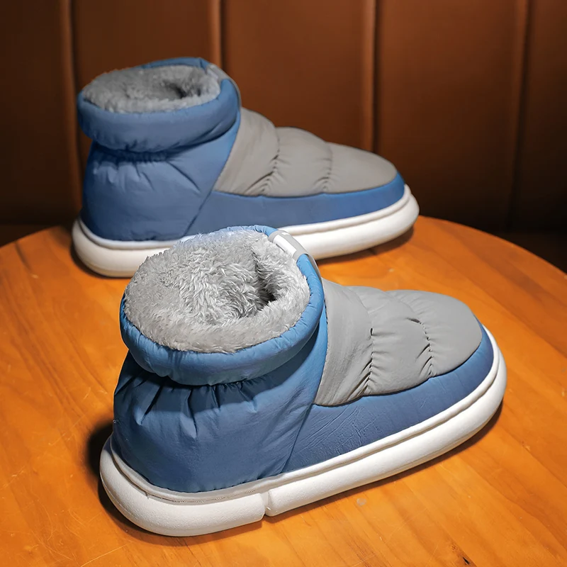 CYYTL Warm Fur Snow Mens Boots Casual Winter Women Shoes Outdoor Platform Walking Luxury Designer Couple Unisex Fashion Sneakers image 3