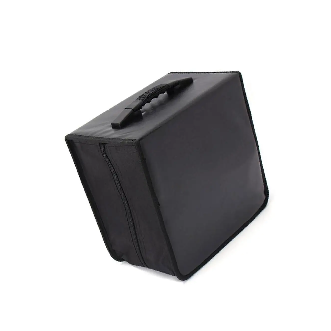 520Disc Heavy Duty CD DVD Storage Bag Case PU Leather Disks DVD Holder Black Type1