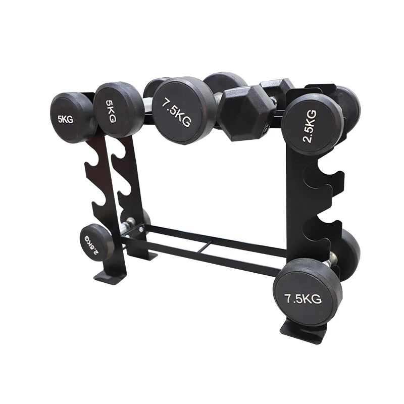 Iron Dumbbell Rack Holder Bracket Fitness Dumbbells Equipment Rack Support Stands Weightlifting Holder Accessories Home Gym