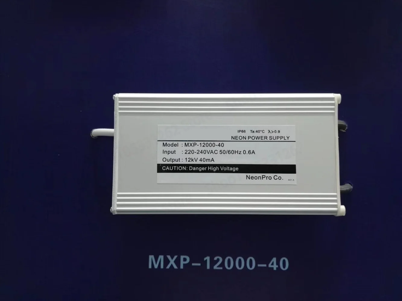 MXP 12KV 15KV 40mA Electronic Neon Transformer High Frequency High Voltage Ballast 40mA Load