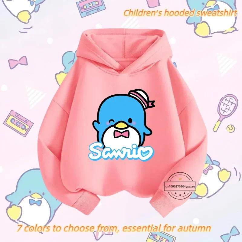 TuxedoSam Cartoon Anime Children's Hoodie Hoodie Top Coat Casual Fashion 3-14 Year Old Boys and Girls Same Style