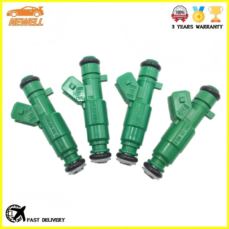 4pcs 0280157109 030906031AJ High Quality  Fuel Injector For VW KOMBI 1.4L 8V TOTAL FLEX 2009 Fuel Nozzle