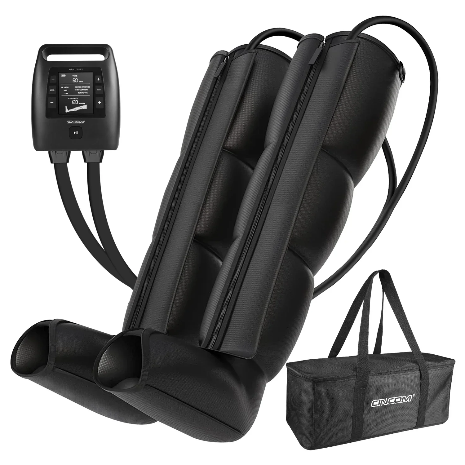 

In Stock Rechargeable Recovery Boots for Athlete Relief Muscle Soreness and Pain Air Compression Leg Massager