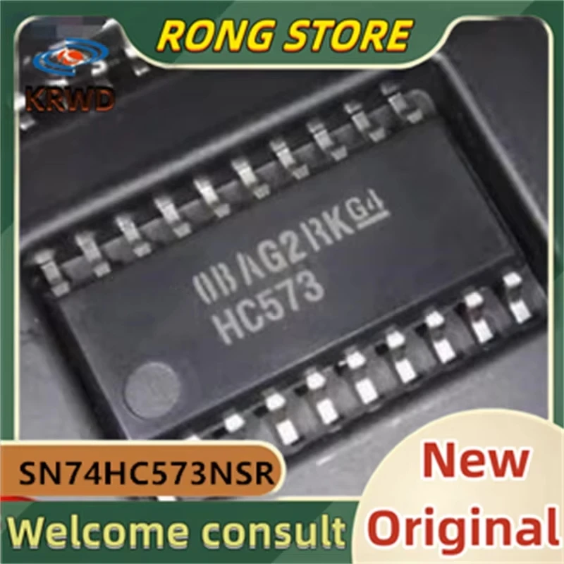 (10PCS) HC573 New and Original Chip IC SN74HC573NSR SN74HC573 74HC573NSR SOP-20