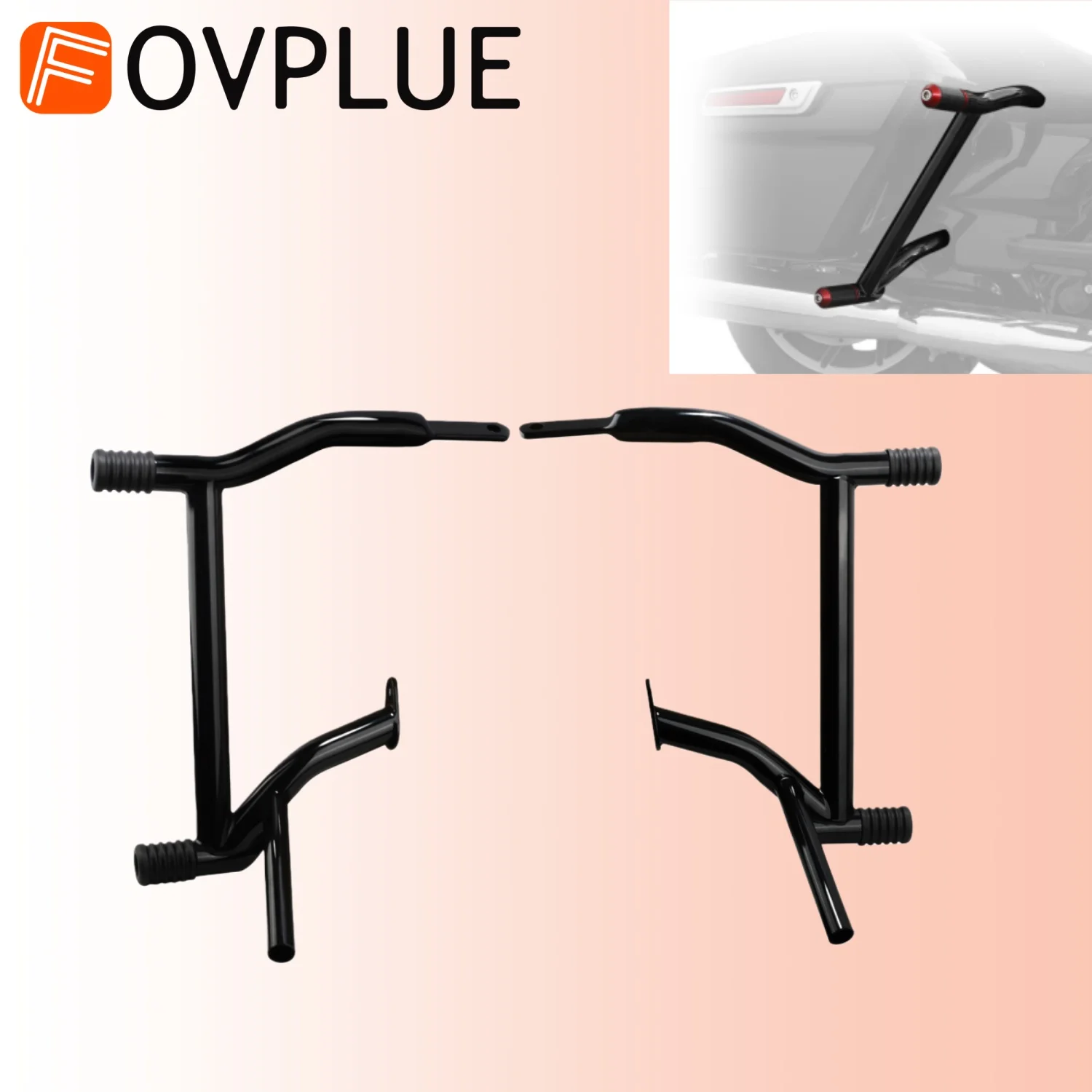 

Комплект защитных дуг для задних кофров мотоцикла Harley Touring 2009-UP CVO Road Glide Road King FLHR Electra Street Glide FLHX