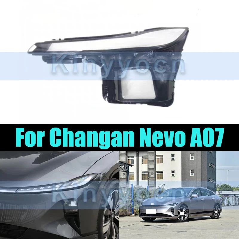 

Front Headlight Glass Cover For Changan Nevo A07 Front Headlight Shell Headlamp Transparent Cover Lens